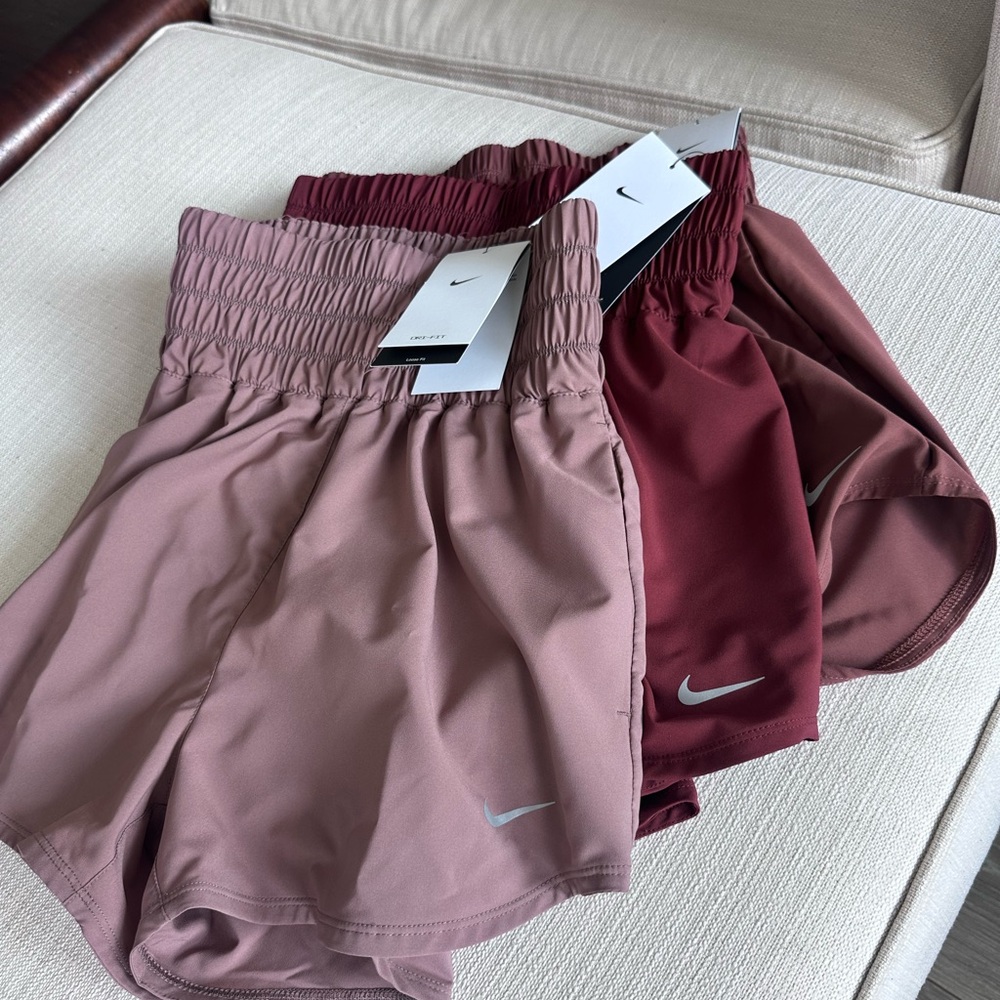 Nike Women's Athletic Shorts - Fall Colors
